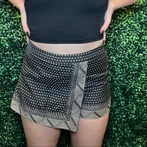 Printed Skort